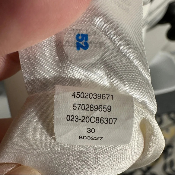 Chico's animal/tropical print open front jacket/cardigan, Chico's size 2 - Picture 5 of 7